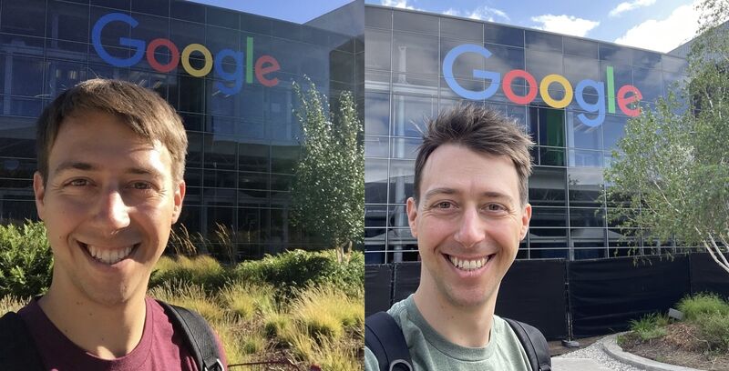 Joining Google in 2016 vs. 2024.